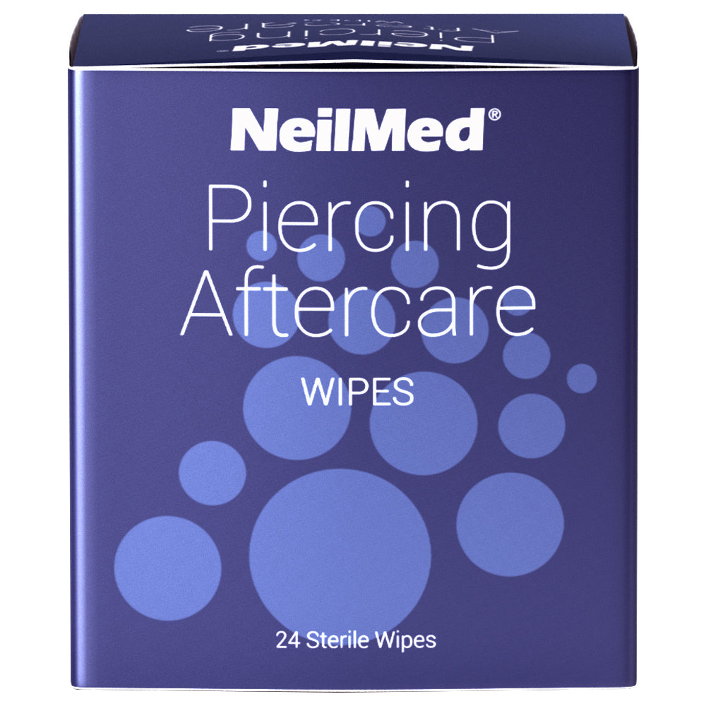 NeilMed Piercing Aftercare Sterile Saline Wipes