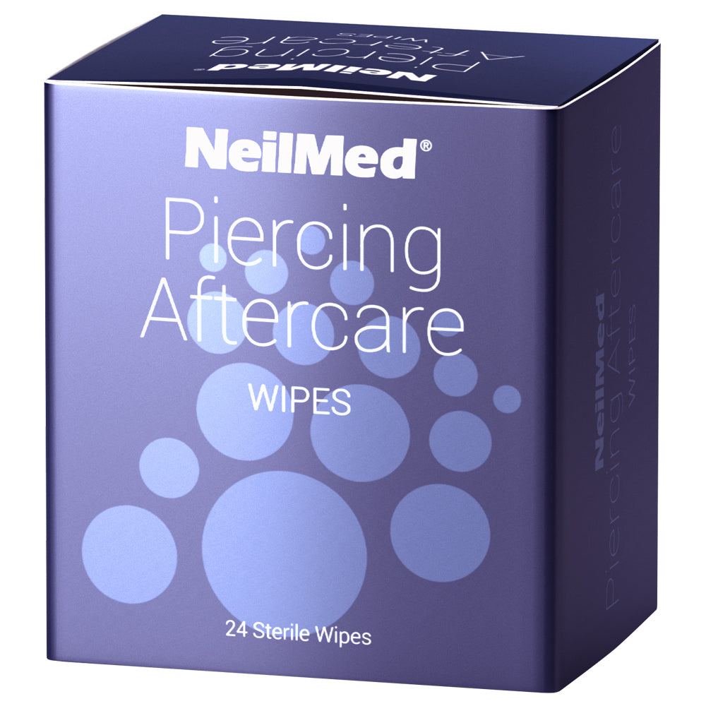 NeilMed Piercing Aftercare Sterile Saline Wipes