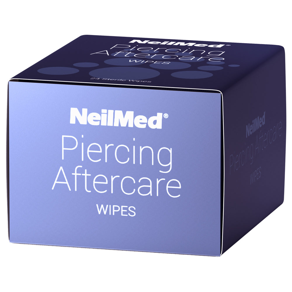 NeilMed Piercing Aftercare Sterile Saline Wipes