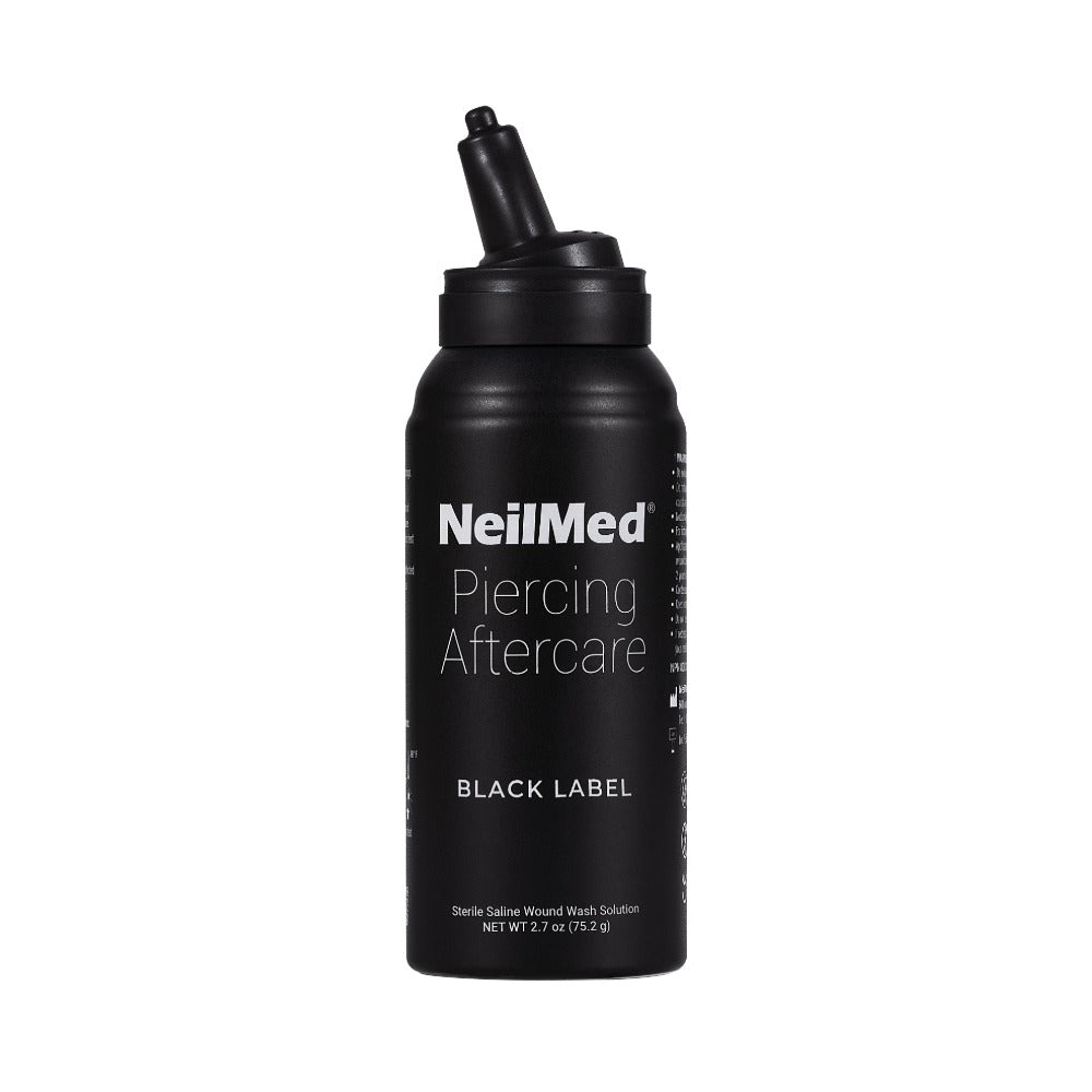 NeilMed Piercing Aftercare Fine Mist 75mL - Black Label Limited Edition